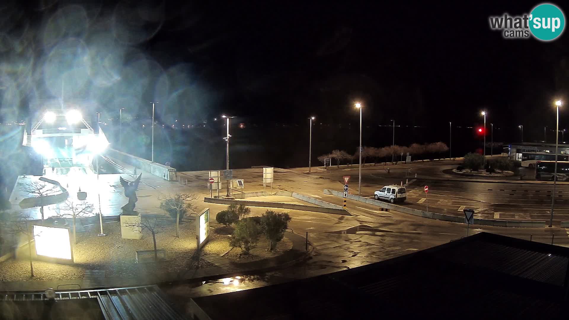 Webcam Ugljan – Preko Ferry to Zadar