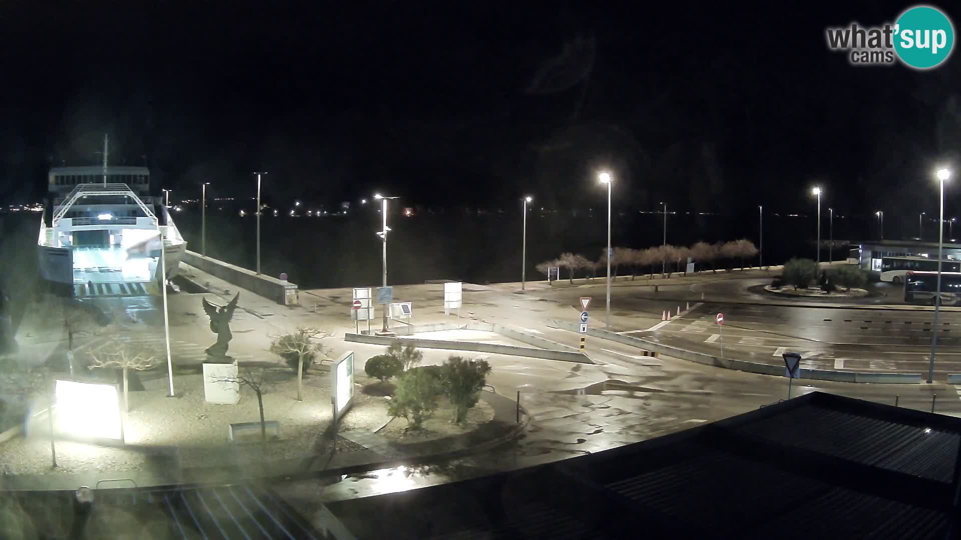 Webcam Ugljan – Preko Ferry to Zadar