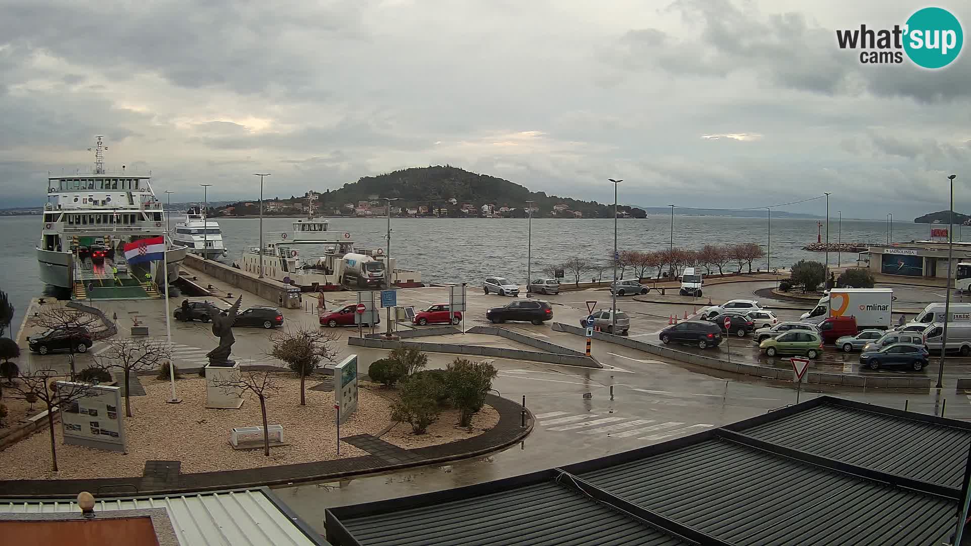 Web cam UGLJAN – Ferry de Preko à Zadar