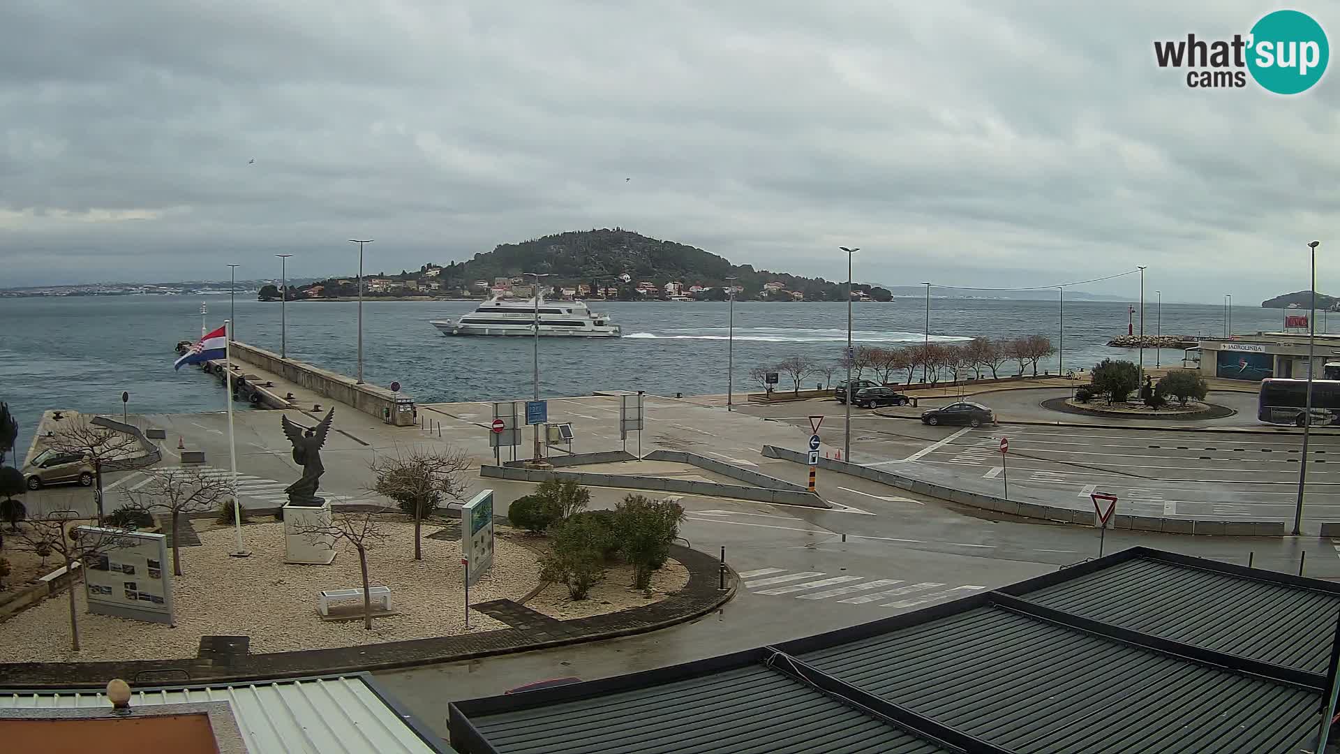 Web cam UGLJAN – Ferry de Preko à Zadar