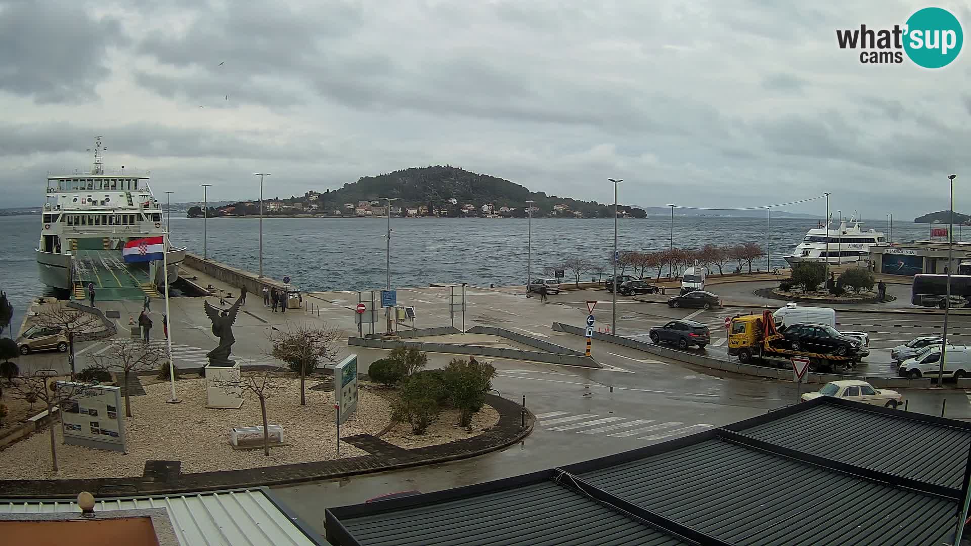 Web cam UGLJAN – Ferry de Preko à Zadar