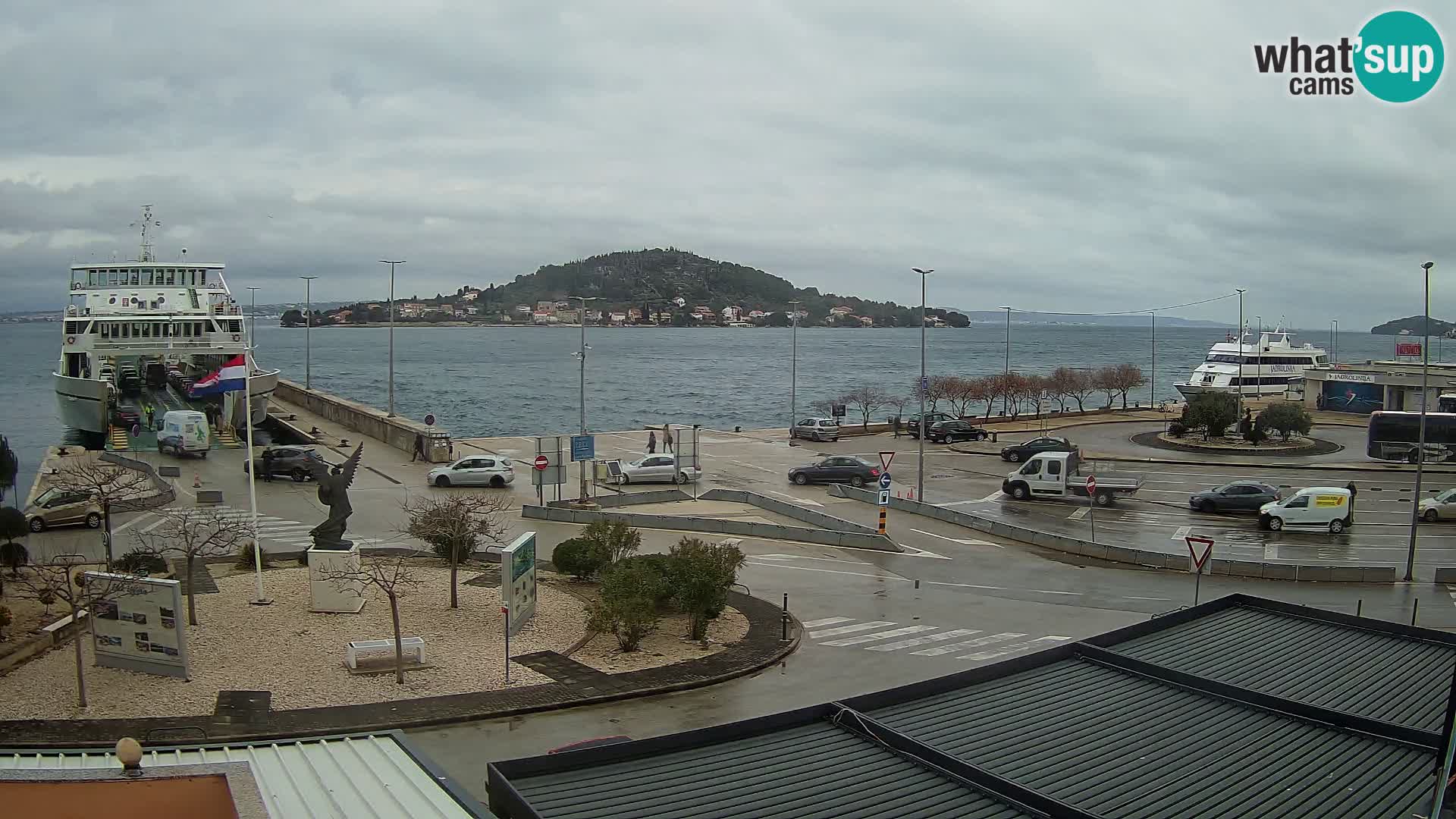 Web cam UGLJAN – Ferry de Preko à Zadar