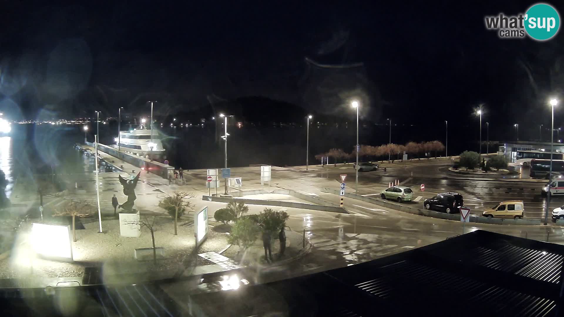 Webcam Ugliano – terminal traghetto da Preko a Zara