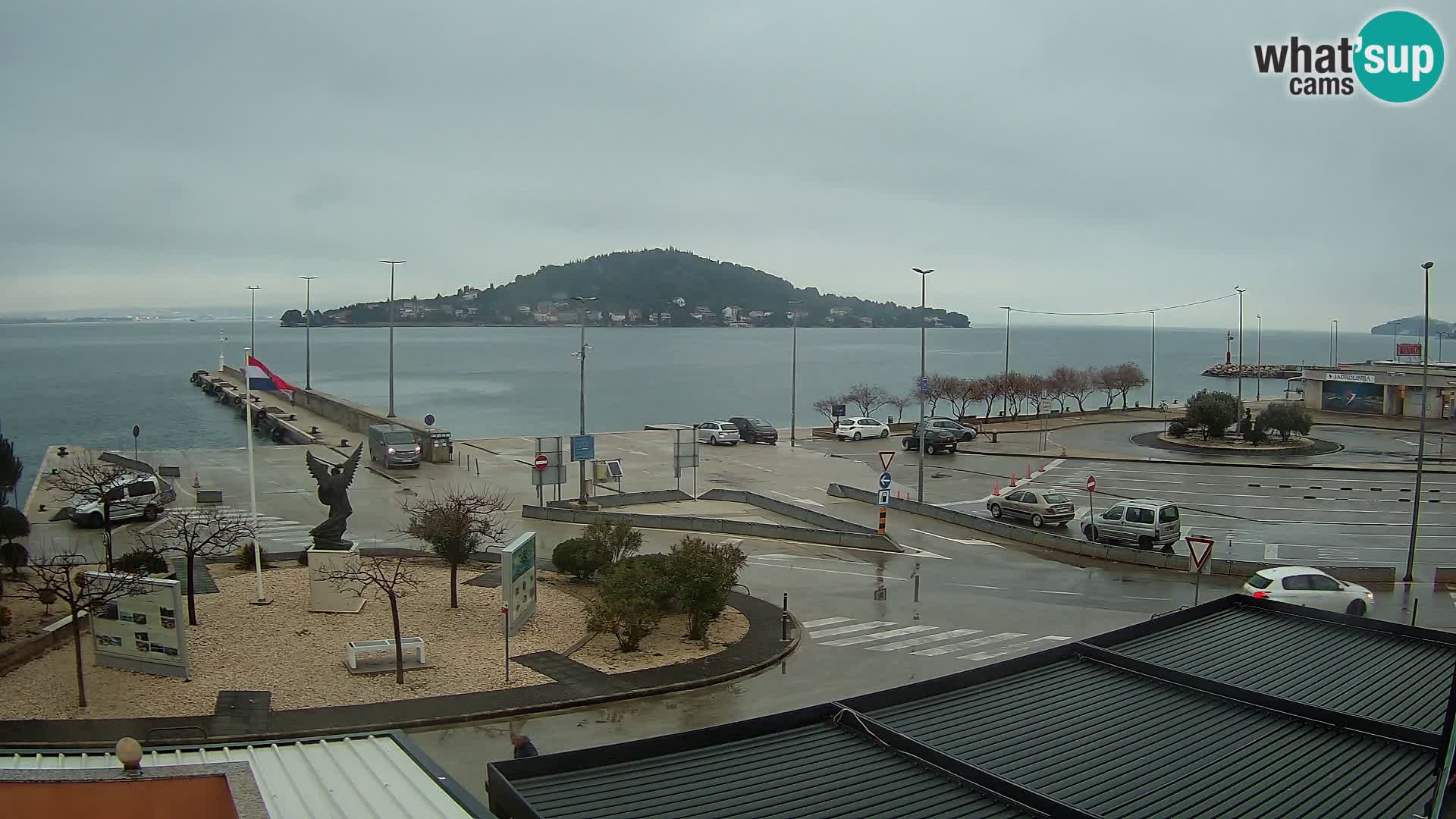 Webcam Ugljan – Preko Ferry to Zadar