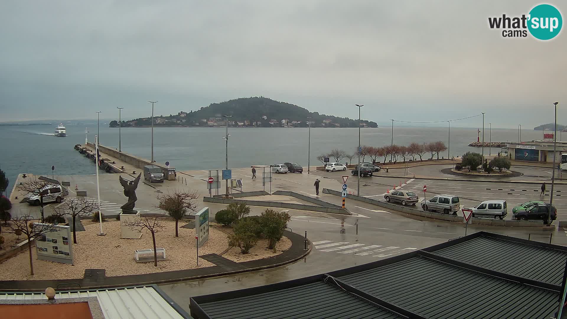 Webcam Ugljan – Preko Ferry to Zadar