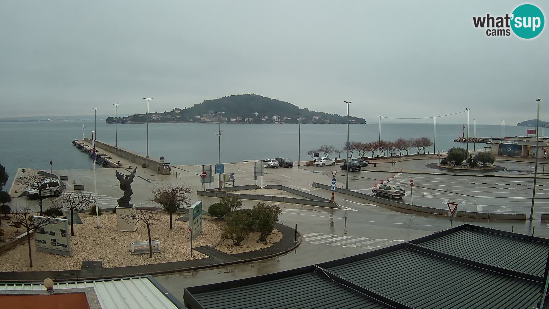 Webcam Ugljan – Preko Ferry to Zadar