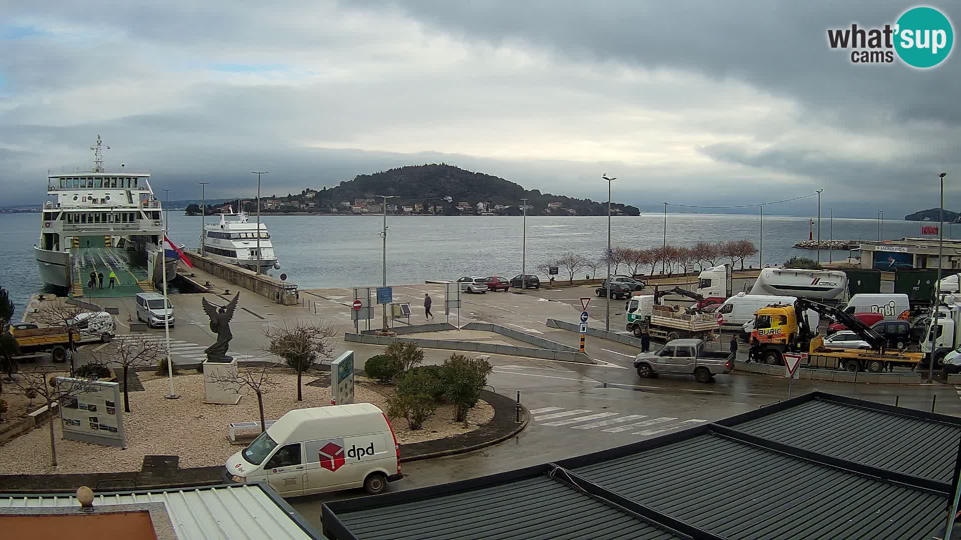 Web cam UGLJAN – Ferry de Preko à Zadar