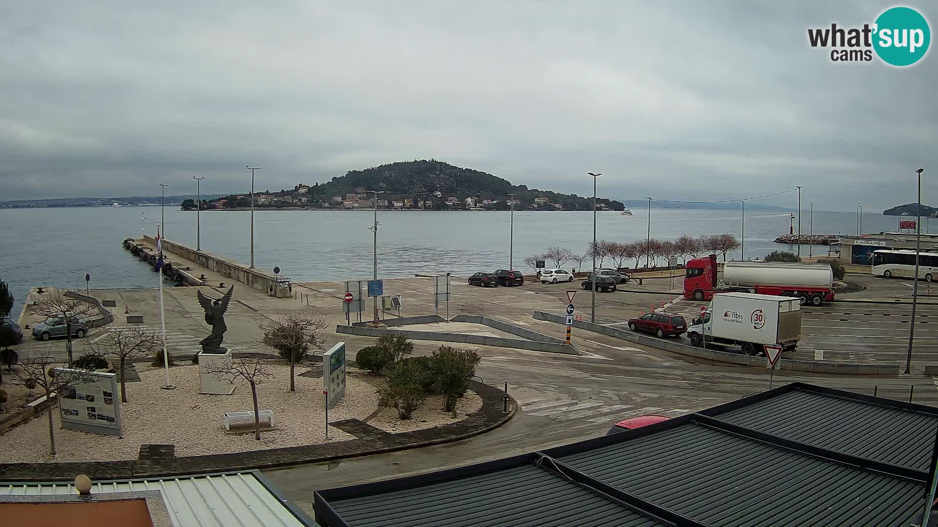 Web cam UGLJAN – Ferry de Preko à Zadar