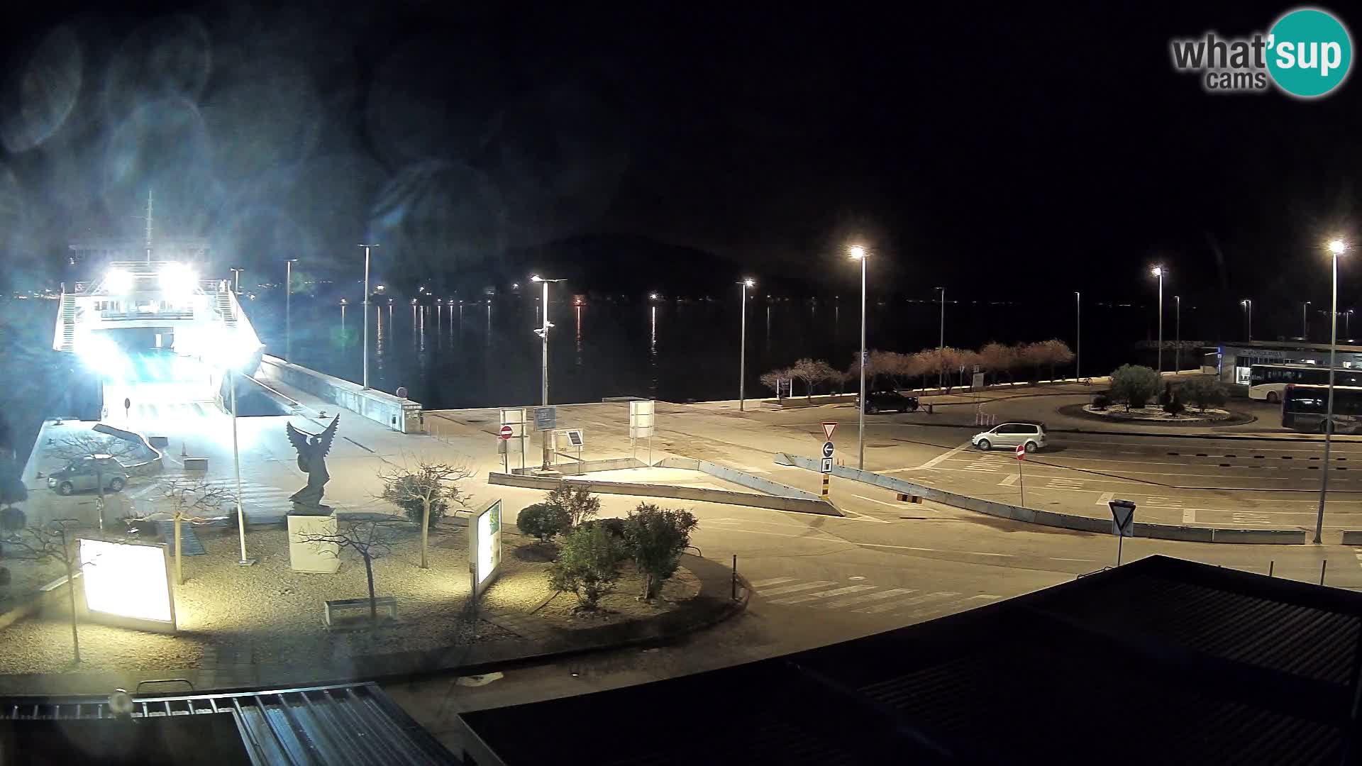 Webcam Ugljan – Preko Ferry to Zadar