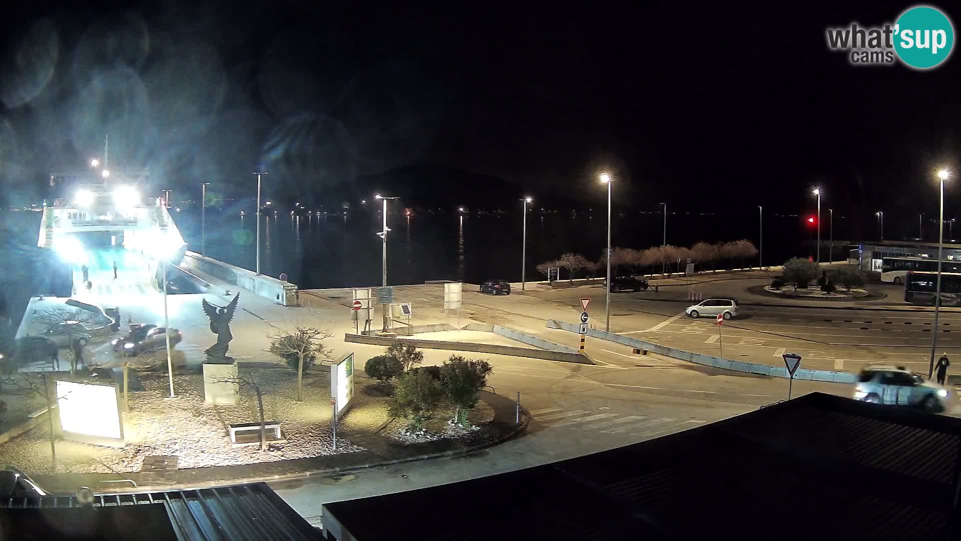 Webcam Ugljan – Preko Ferry to Zadar