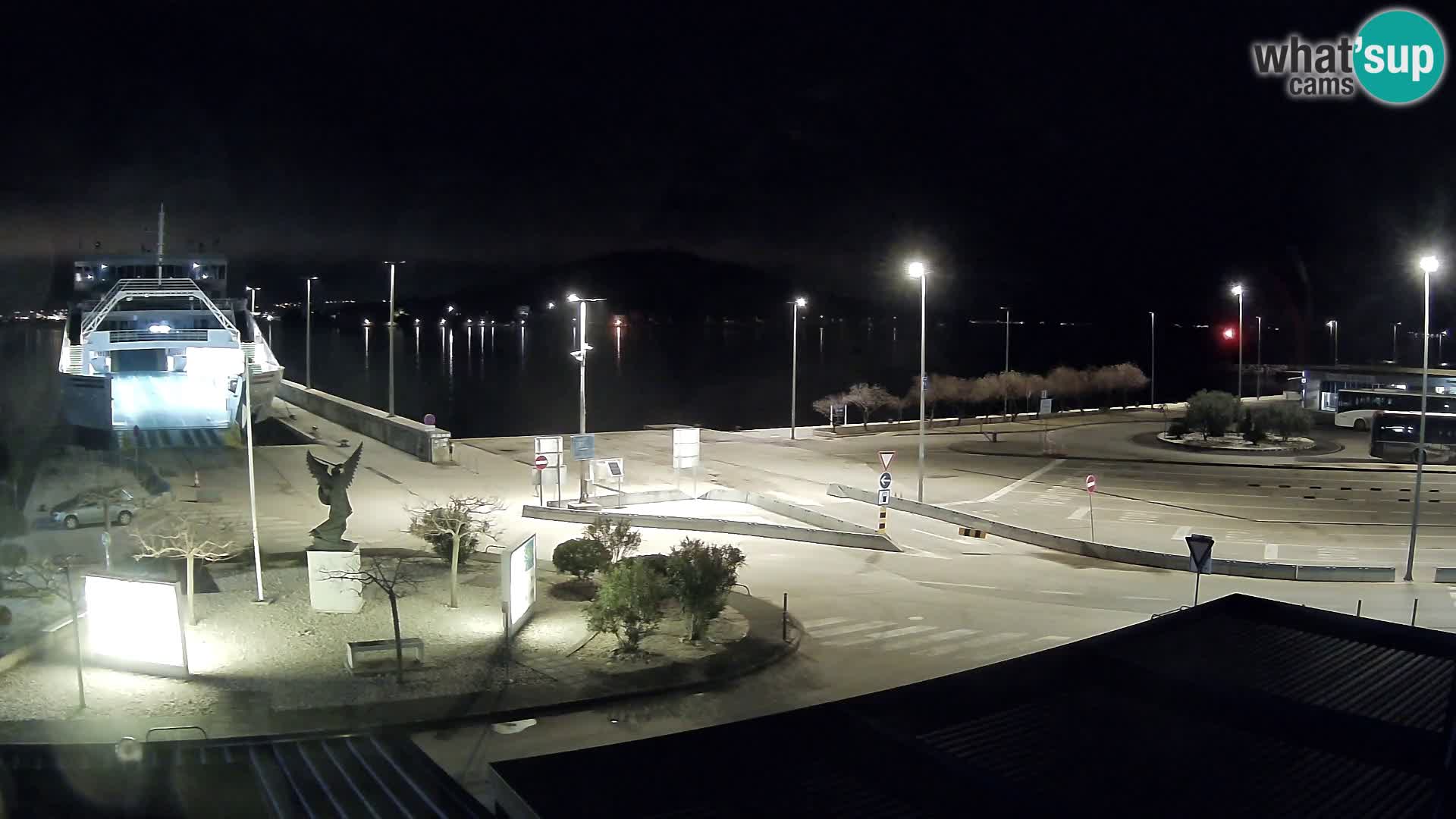 Webcam Ugljan – Preko Ferry to Zadar