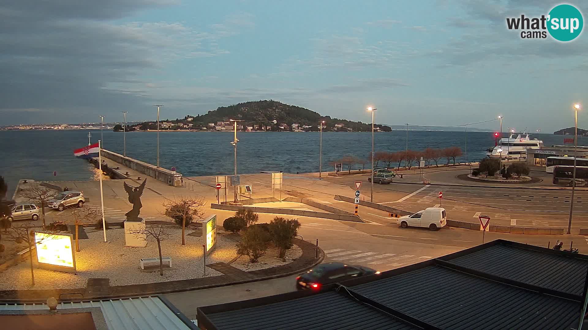 Web cam UGLJAN – Ferry de Preko à Zadar