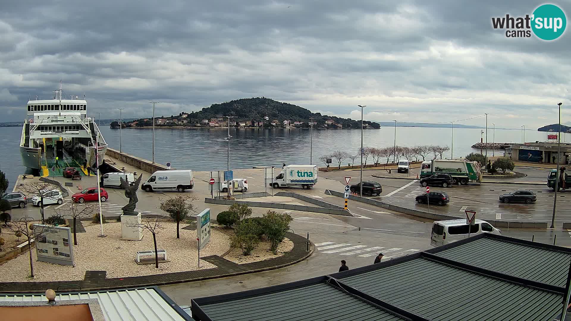 Web cam UGLJAN – Ferry de Preko à Zadar