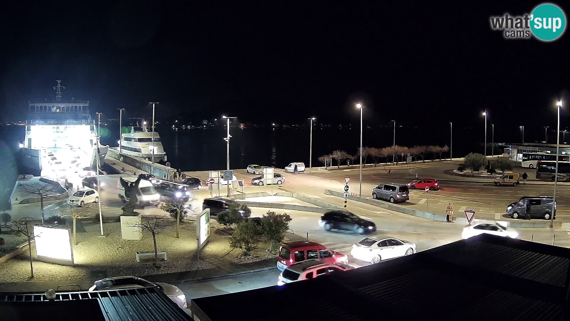 Webcam Ugljan – Preko Ferry to Zadar