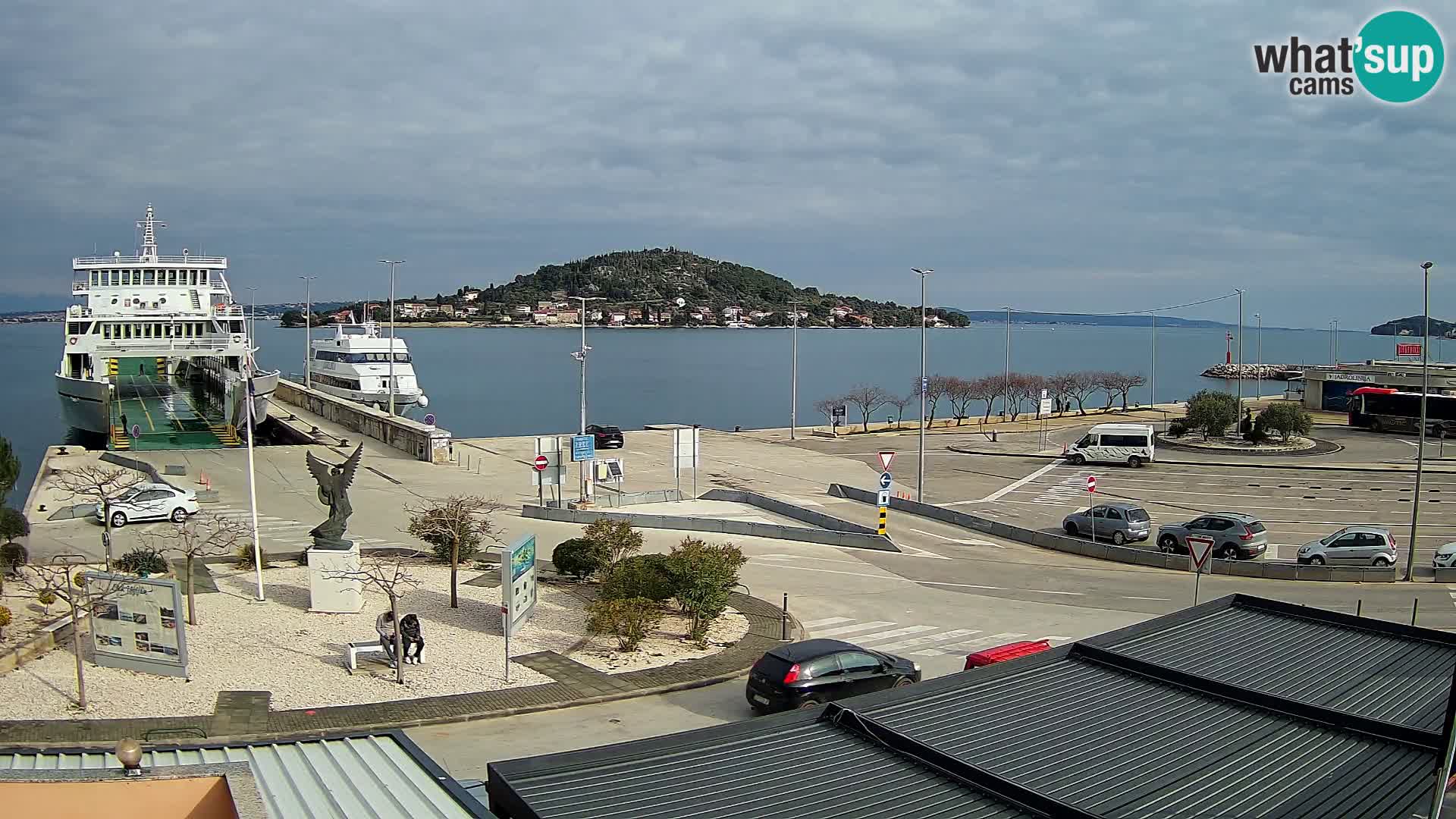 Webcam Ugljan – Preko Ferry to Zadar