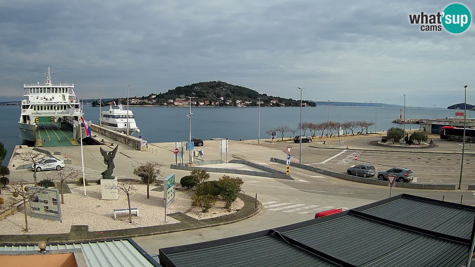 UGLJAN Webcam – Preko-Fähre nach Zadar