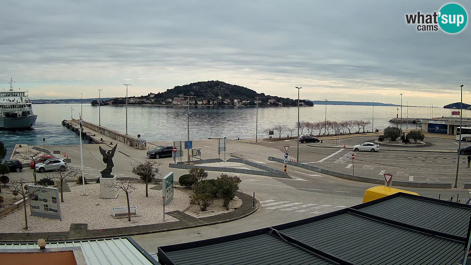 Webcam Ugljan – Preko Ferry to Zadar