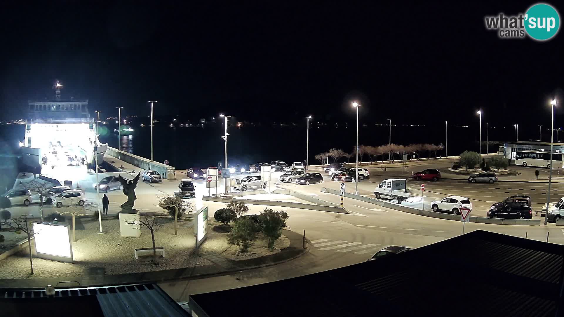 Webcam Ugljan – Preko Ferry to Zadar