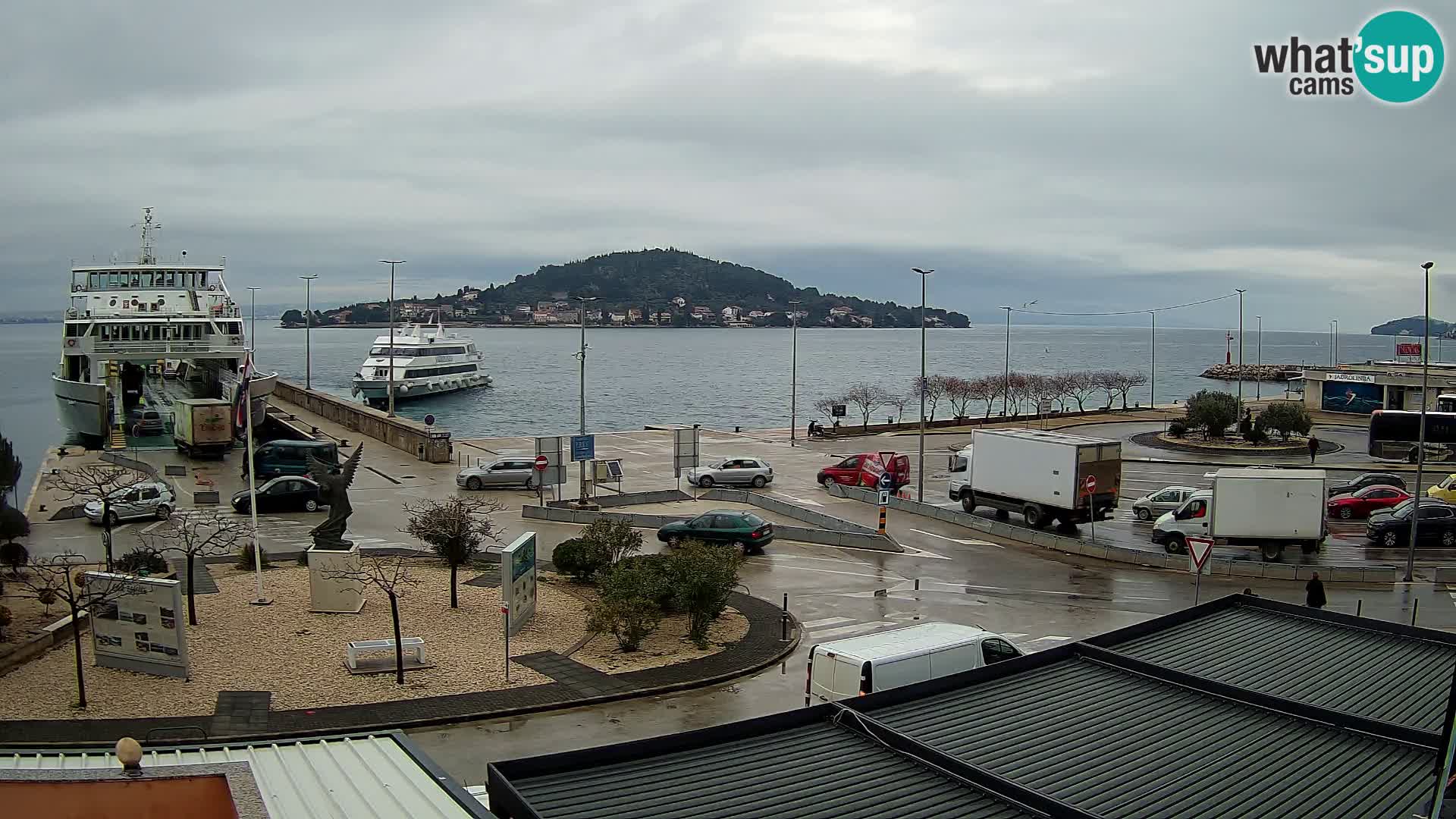 Web cam UGLJAN – Ferry de Preko à Zadar