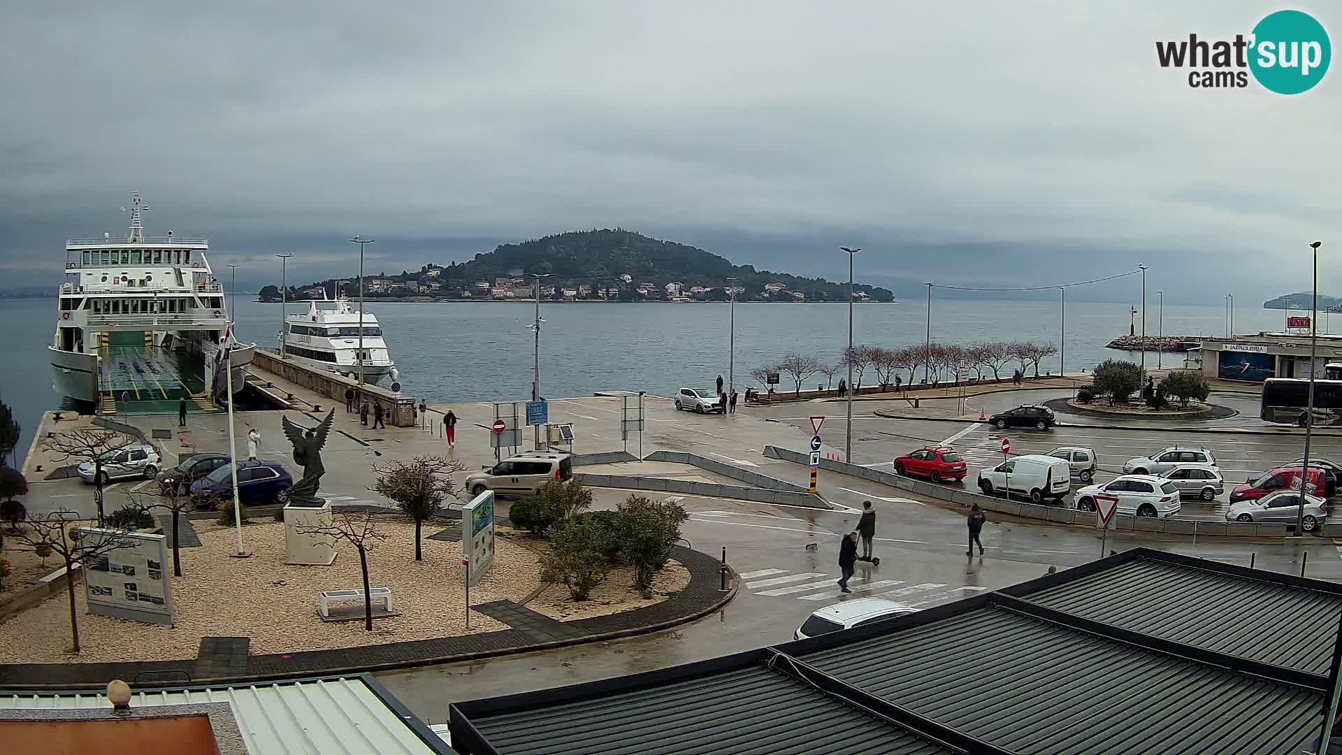 Web cam UGLJAN – Ferry de Preko à Zadar