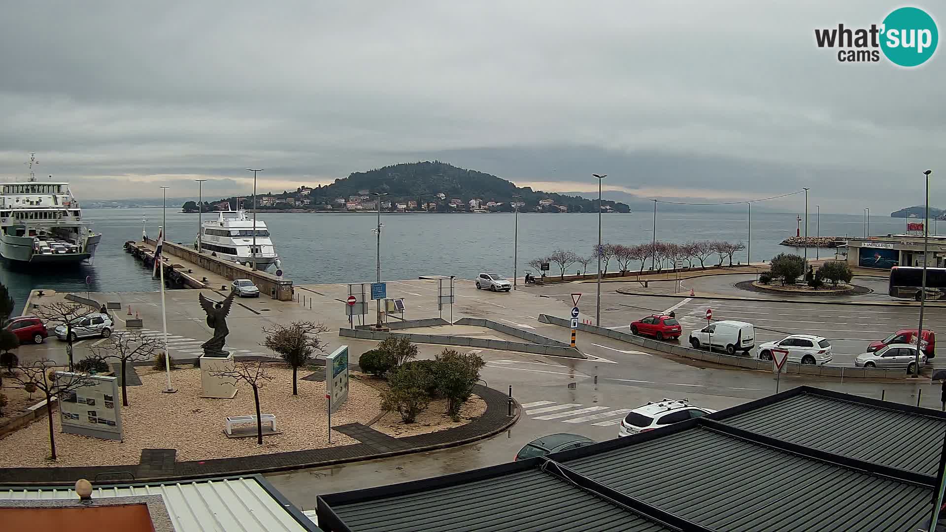 Webcam Ugljan – Preko Ferry to Zadar