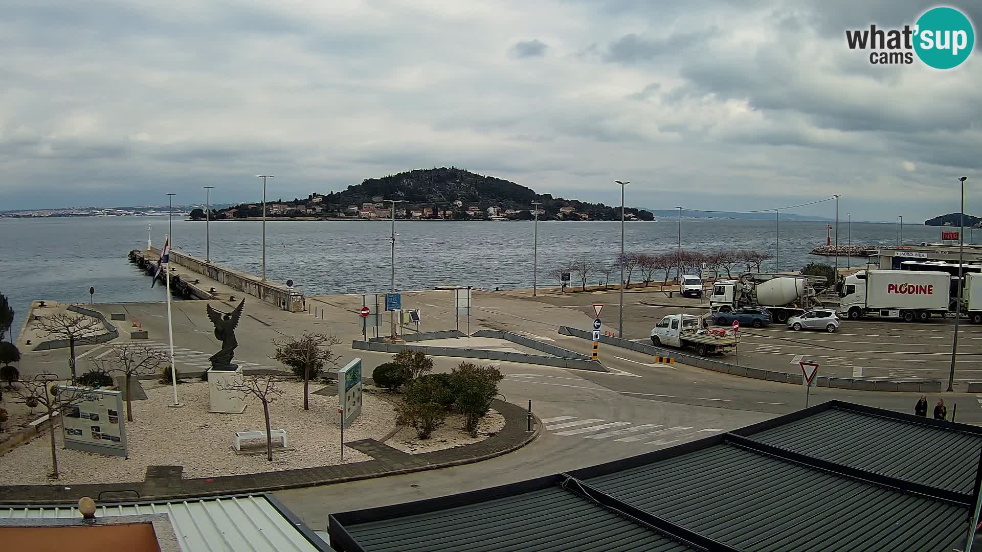 Web cam UGLJAN – Ferry de Preko à Zadar