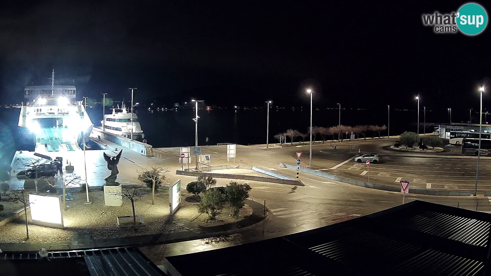 Webcam Ugljan – Preko Ferry to Zadar