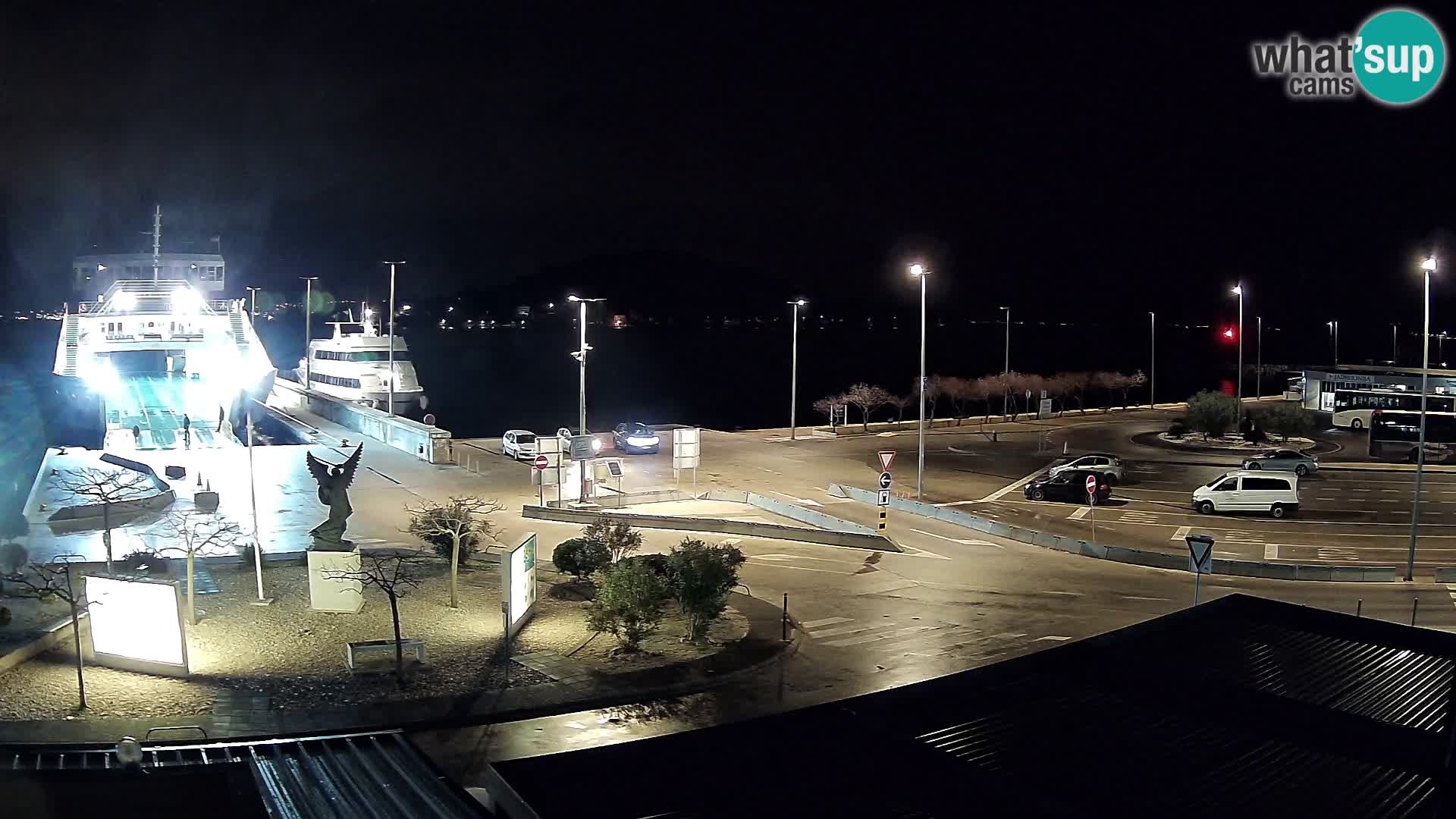 Webcam Ugljan – Preko Ferry to Zadar