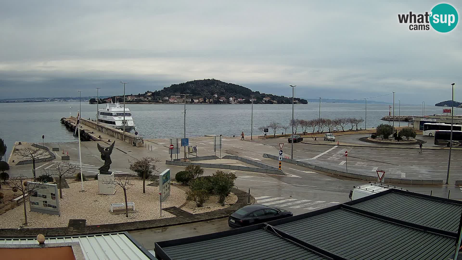 Webcam Ugljan – Preko Ferry to Zadar