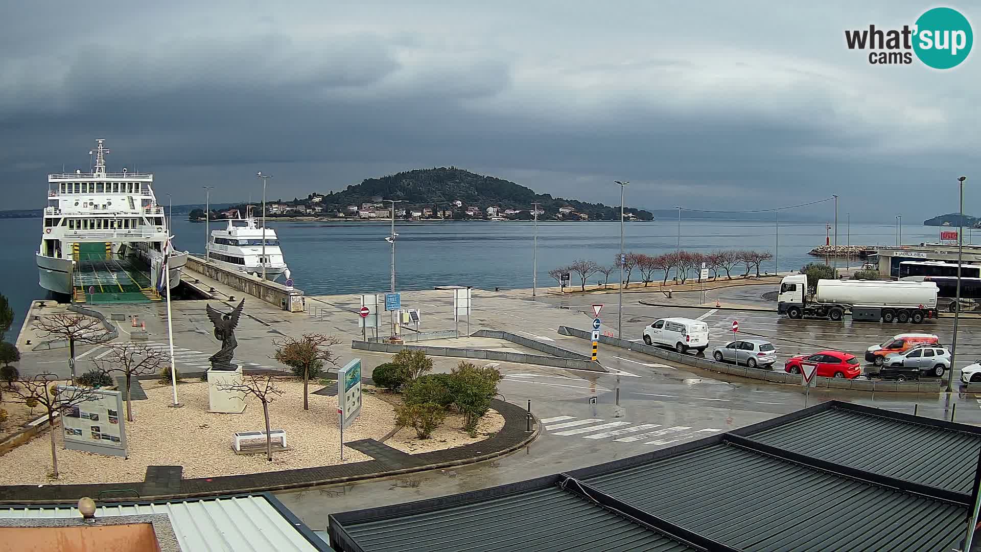 Web cam UGLJAN – Ferry de Preko à Zadar