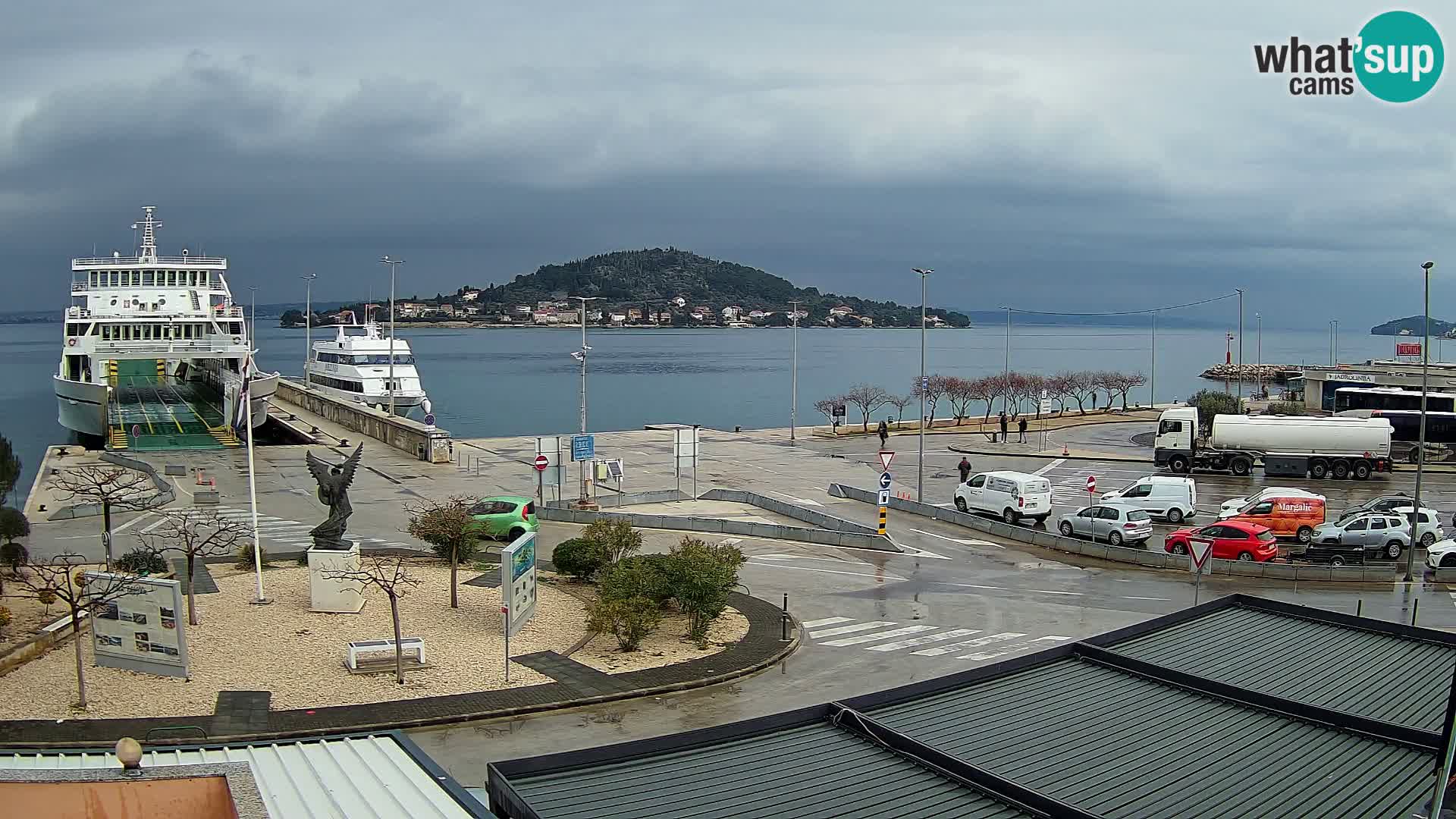 Webcam Ugljan – Preko Ferry to Zadar