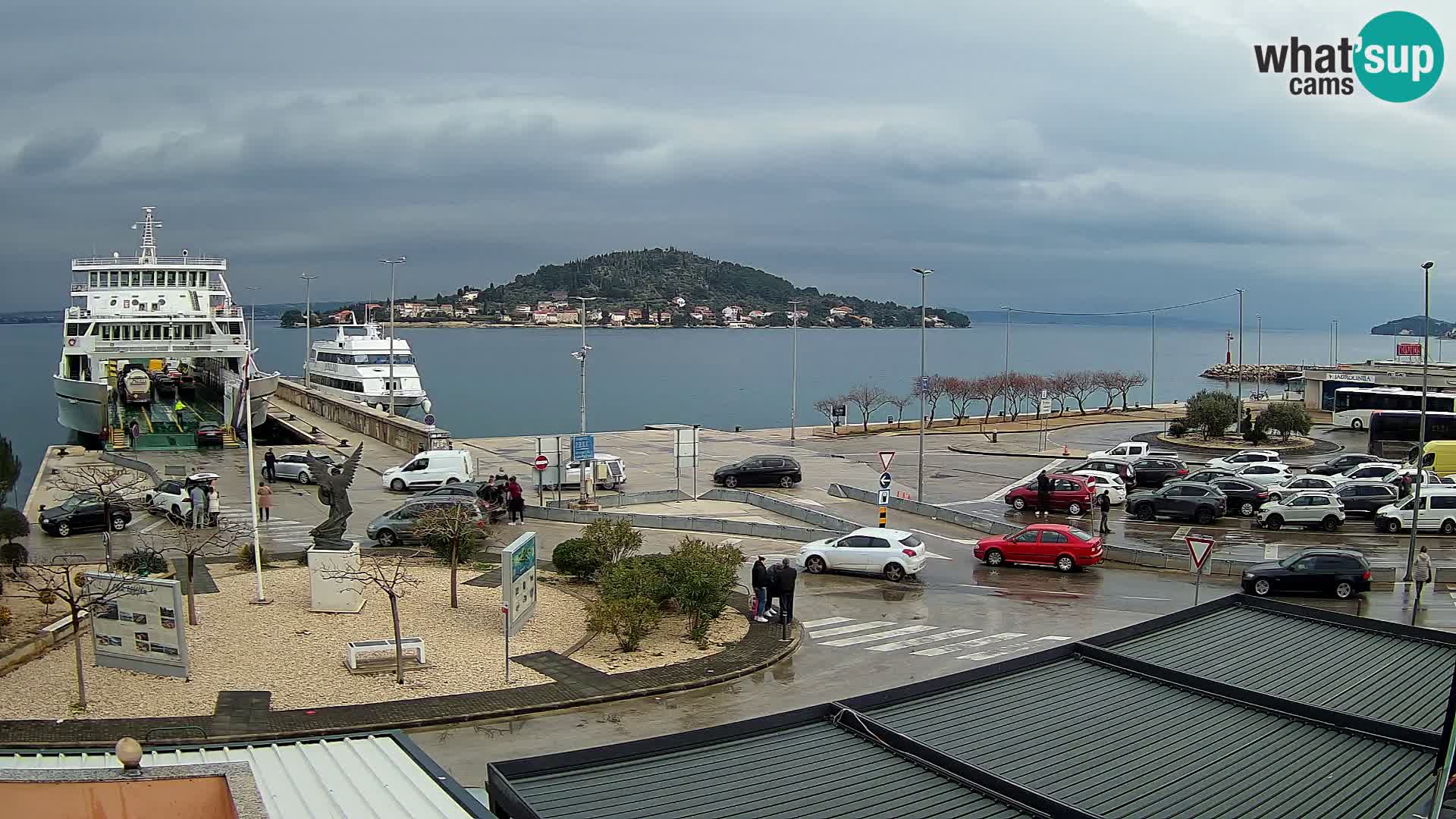 Webcam Ugljan – Preko Ferry to Zadar