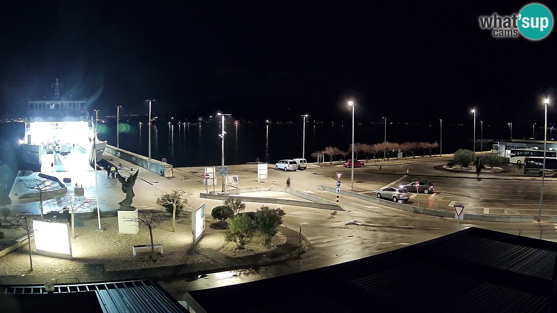 Webcam Ugljan – Preko Ferry to Zadar