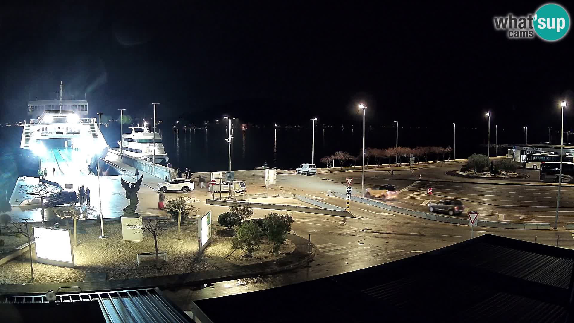 Webcam Ugljan – Preko Ferry to Zadar