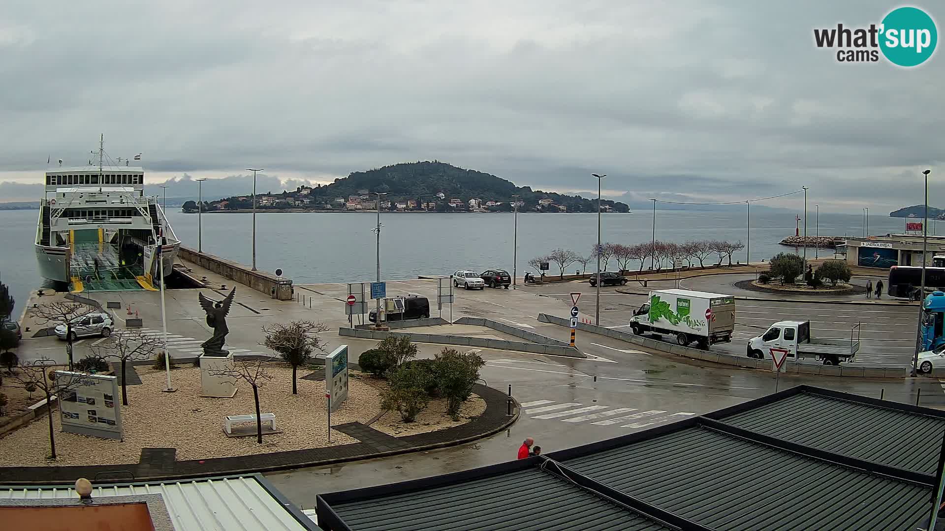 Web cam UGLJAN – Ferry de Preko à Zadar