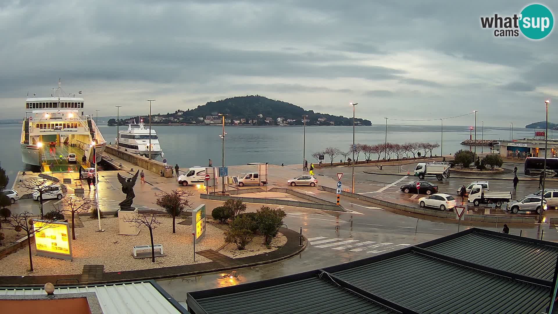 Web cam UGLJAN – Ferry de Preko à Zadar