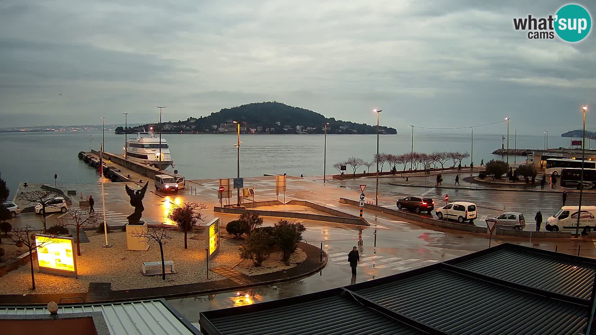 Webcam Ugljan – Preko Ferry to Zadar