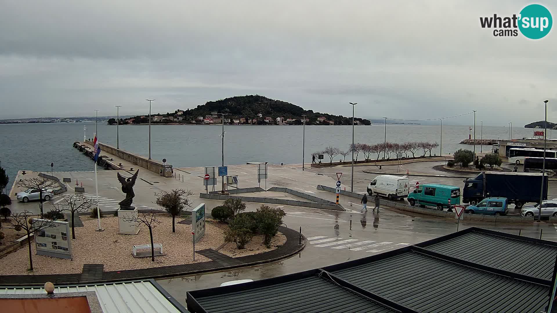 Webcam Ugljan – Preko Ferry to Zadar