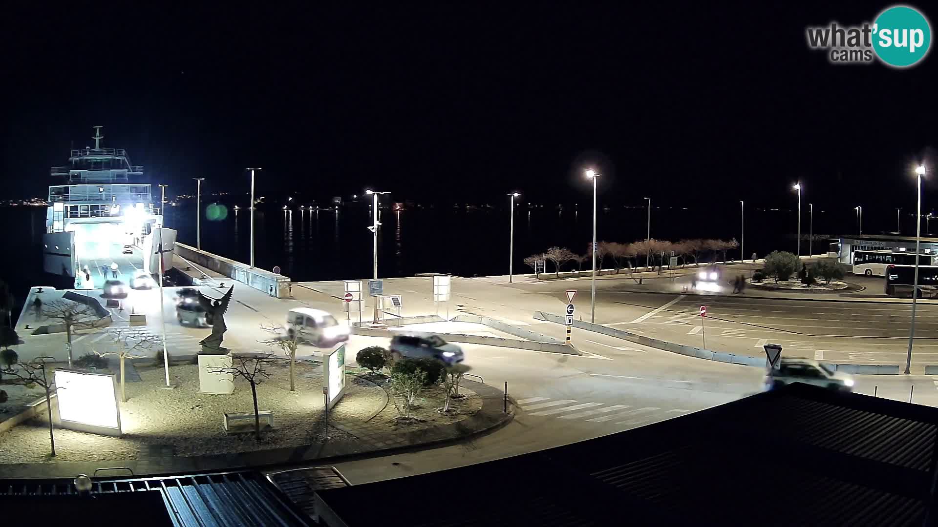 Webcam Ugljan – Preko Ferry to Zadar