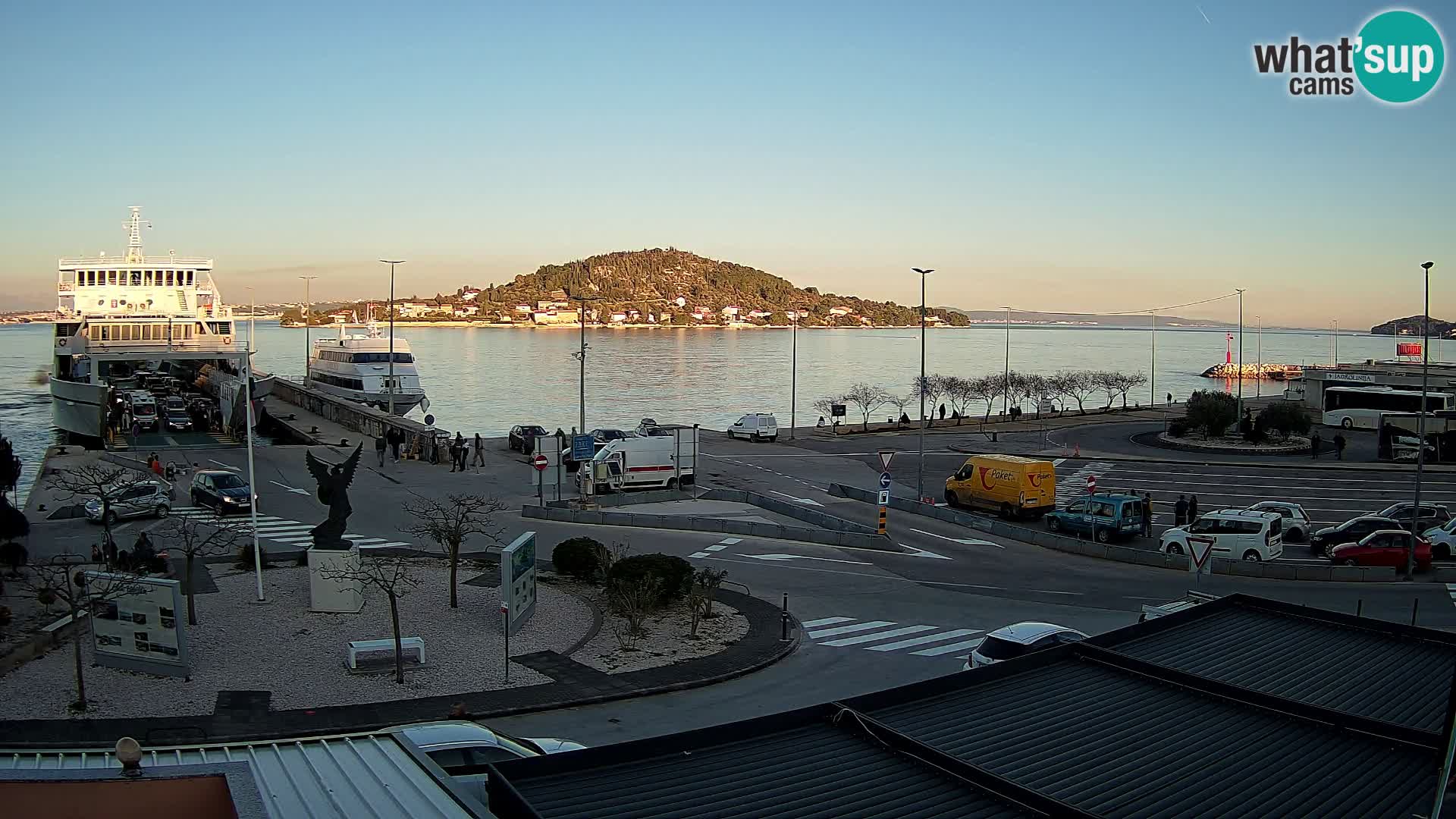 Web cam UGLJAN – Ferry de Preko à Zadar