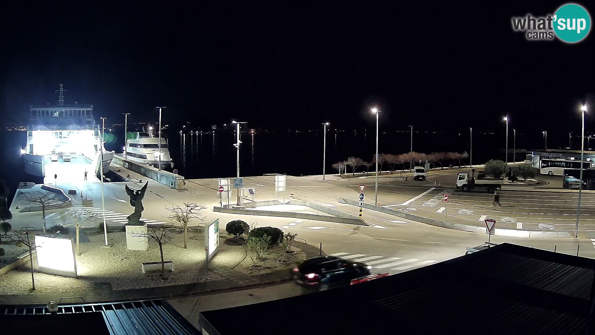 Webcam Ugljan – Preko Ferry to Zadar