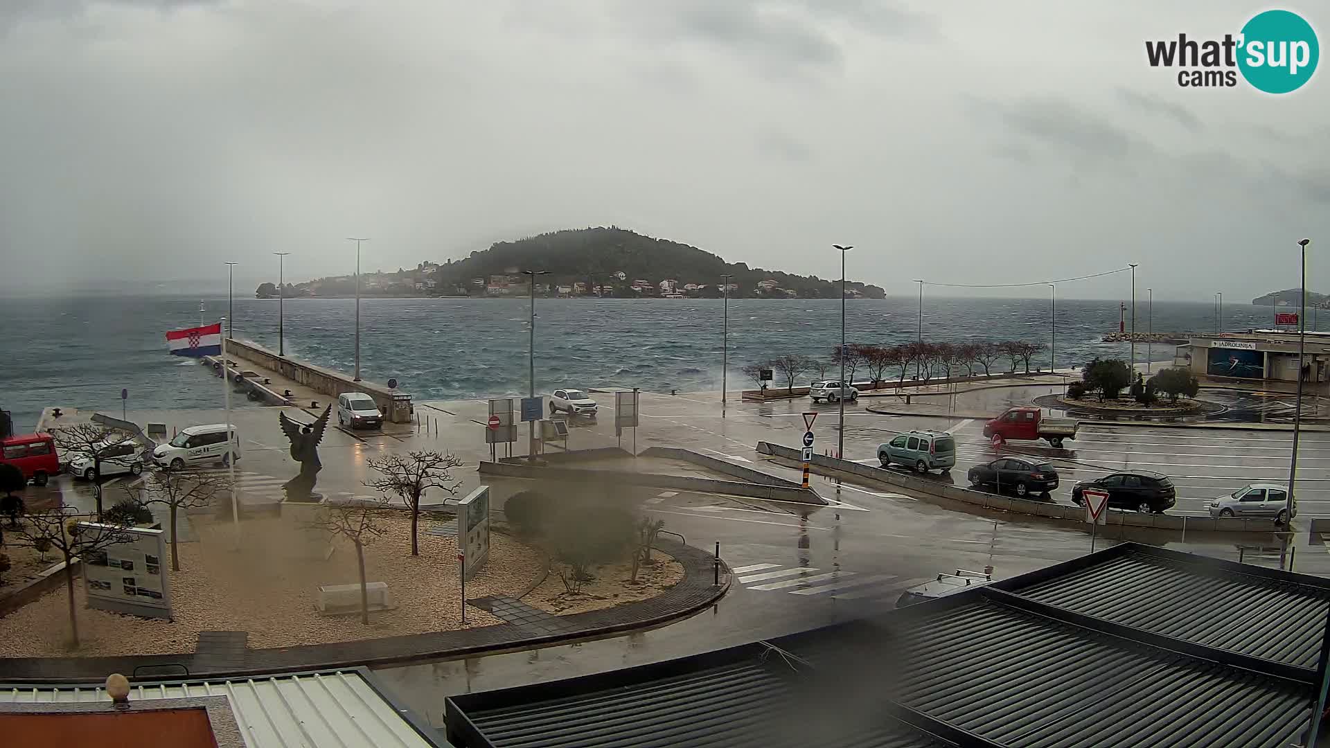 Webcam Ugljan – Preko Ferry to Zadar