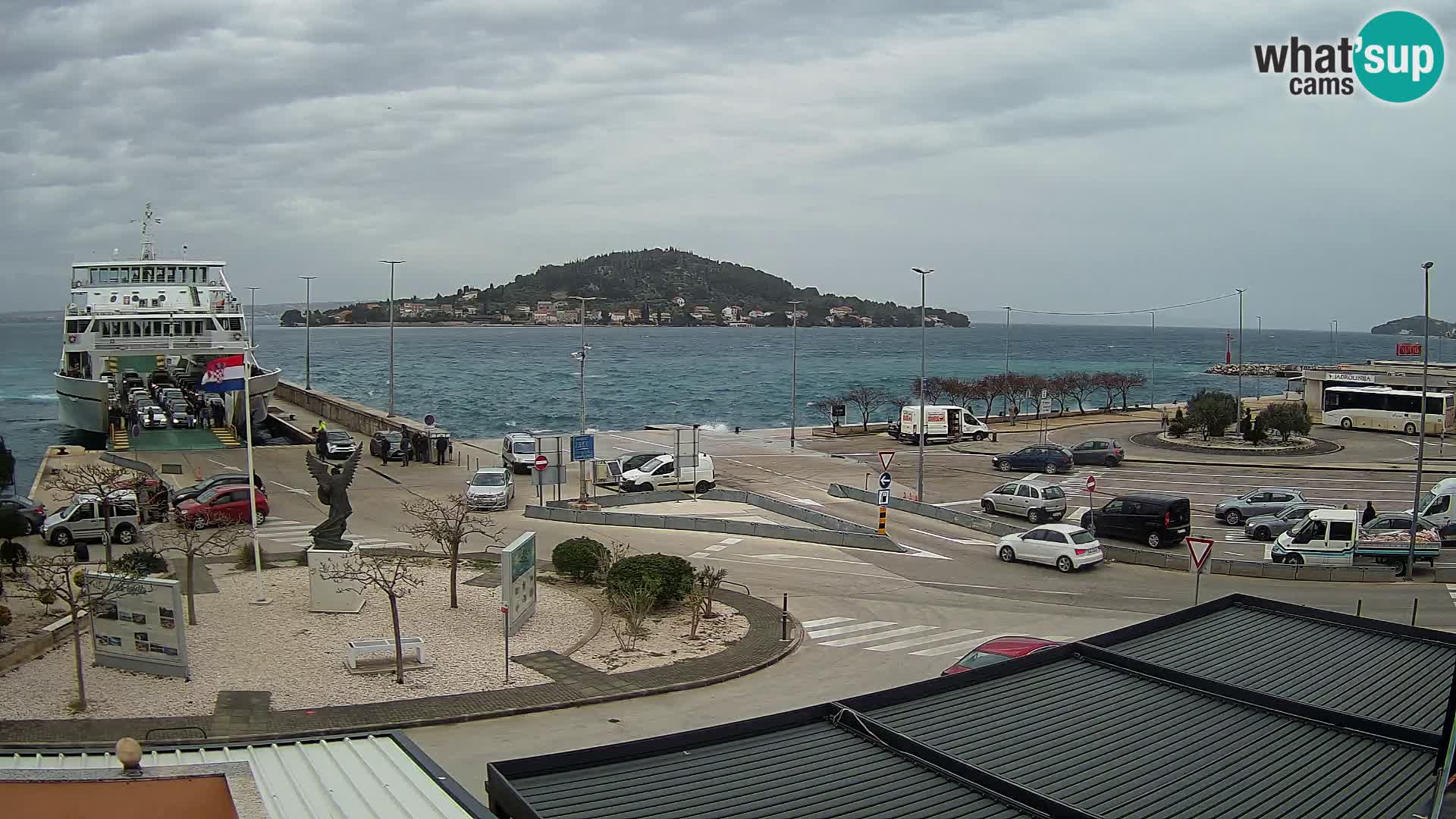 Web cam UGLJAN – Ferry de Preko à Zadar