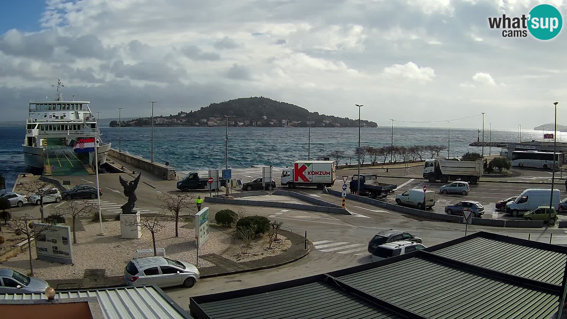 Web cam UGLJAN – Ferry de Preko à Zadar