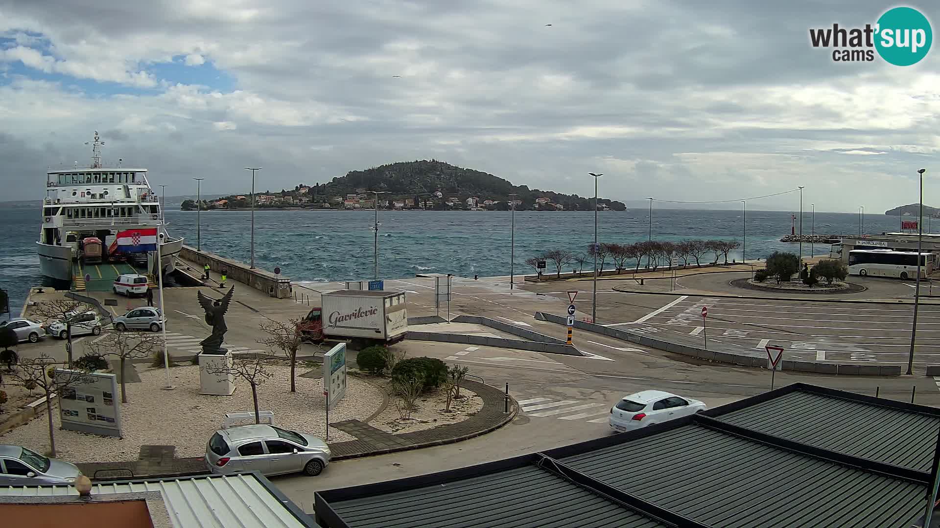 Web cam UGLJAN – Ferry de Preko à Zadar