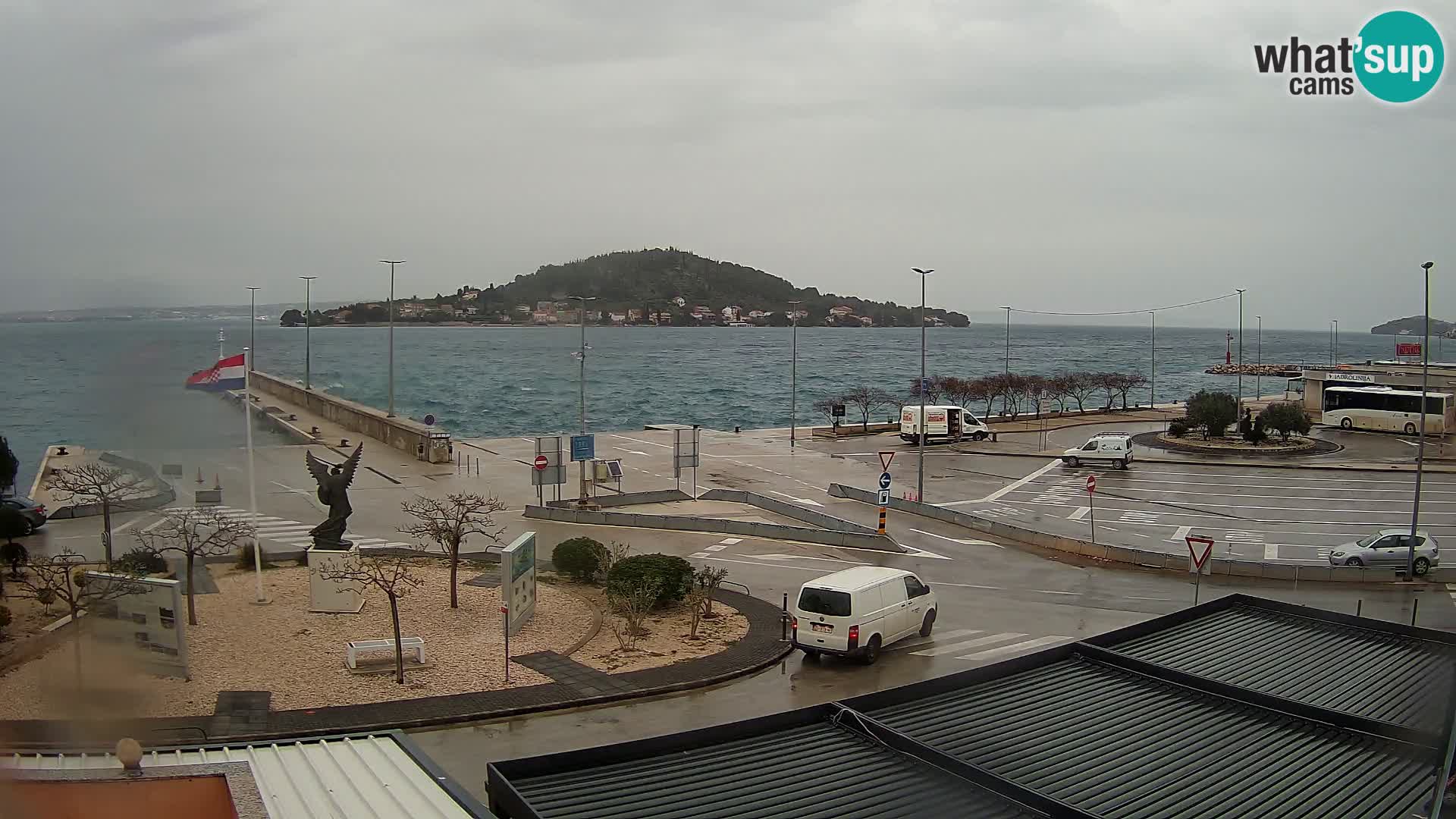 Webcam Ugljan – Preko Ferry to Zadar