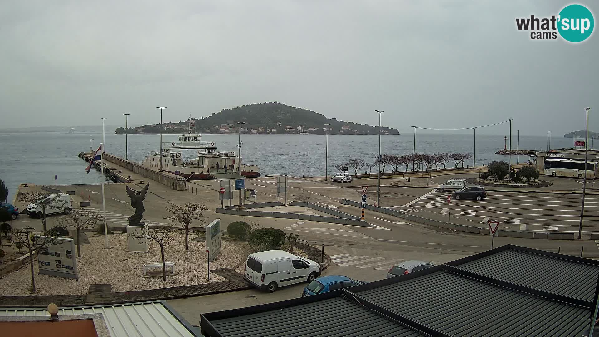 Webcam Ugljan – Preko Ferry to Zadar