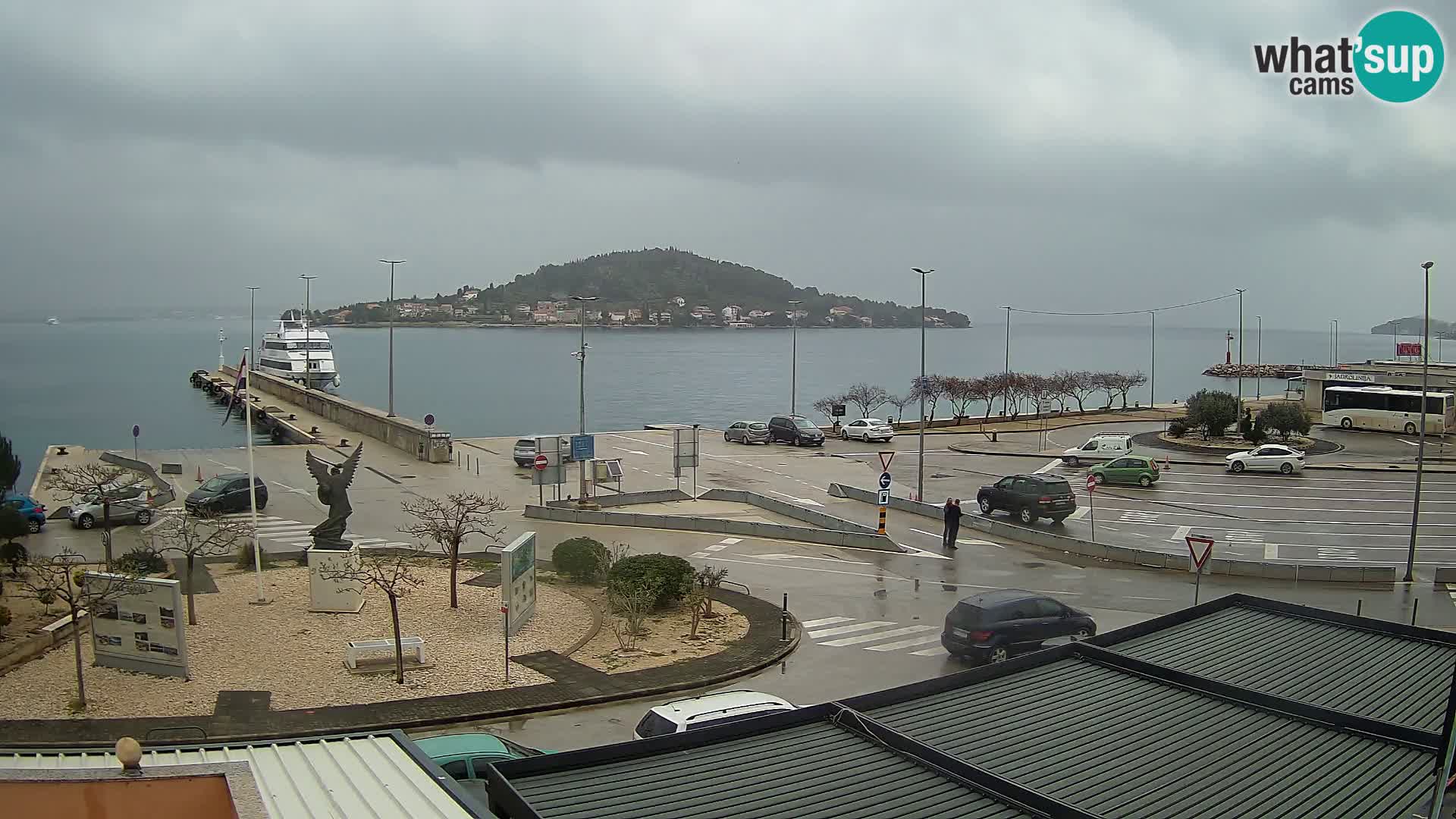 Webcam Ugljan – Preko Ferry to Zadar