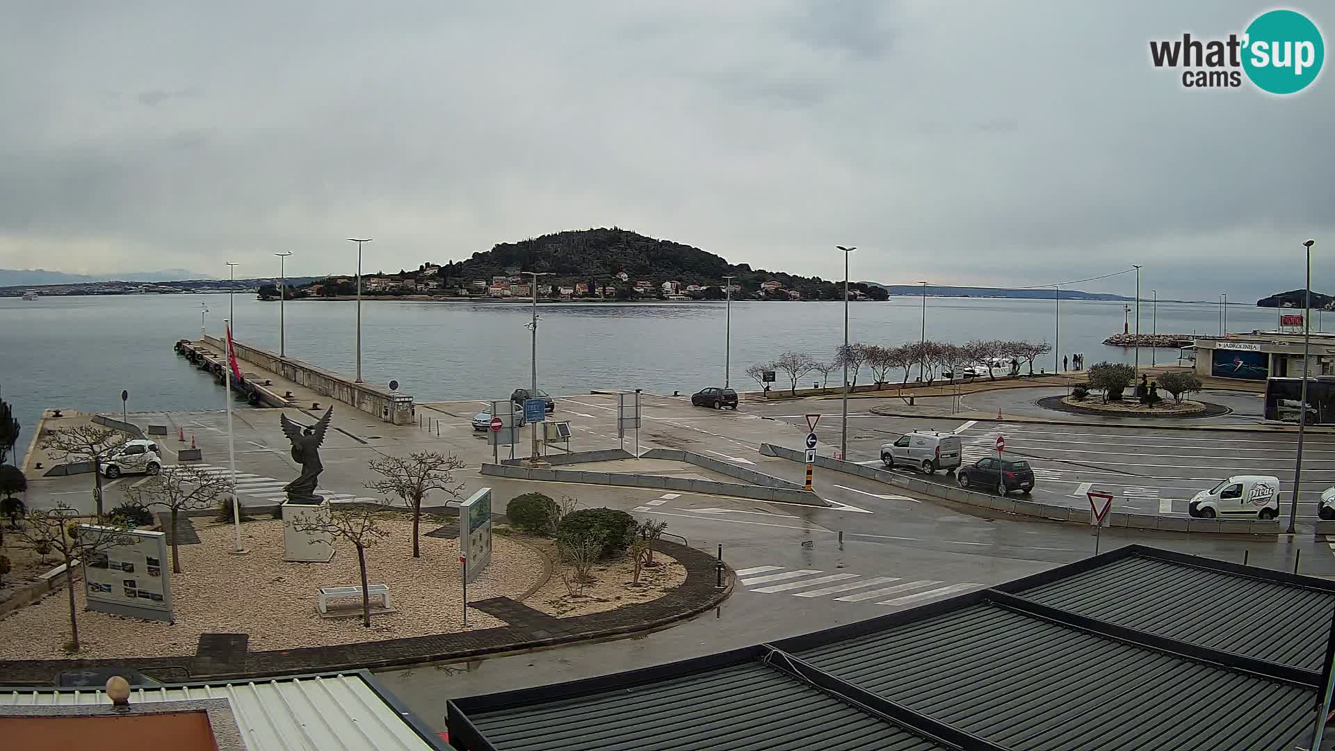 Webcam Ugljan – Preko Ferry to Zadar