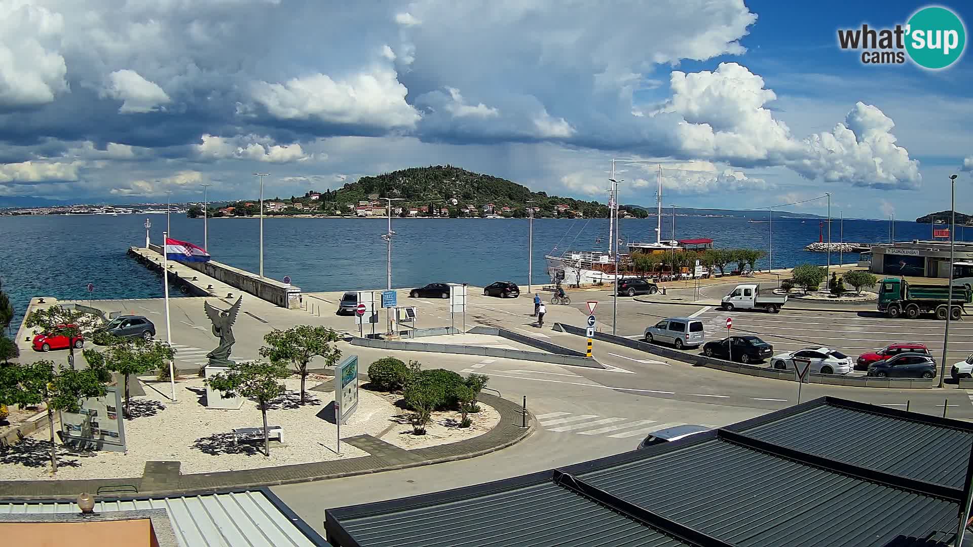 Webcam Ugljan – Preko Ferry to Zadar